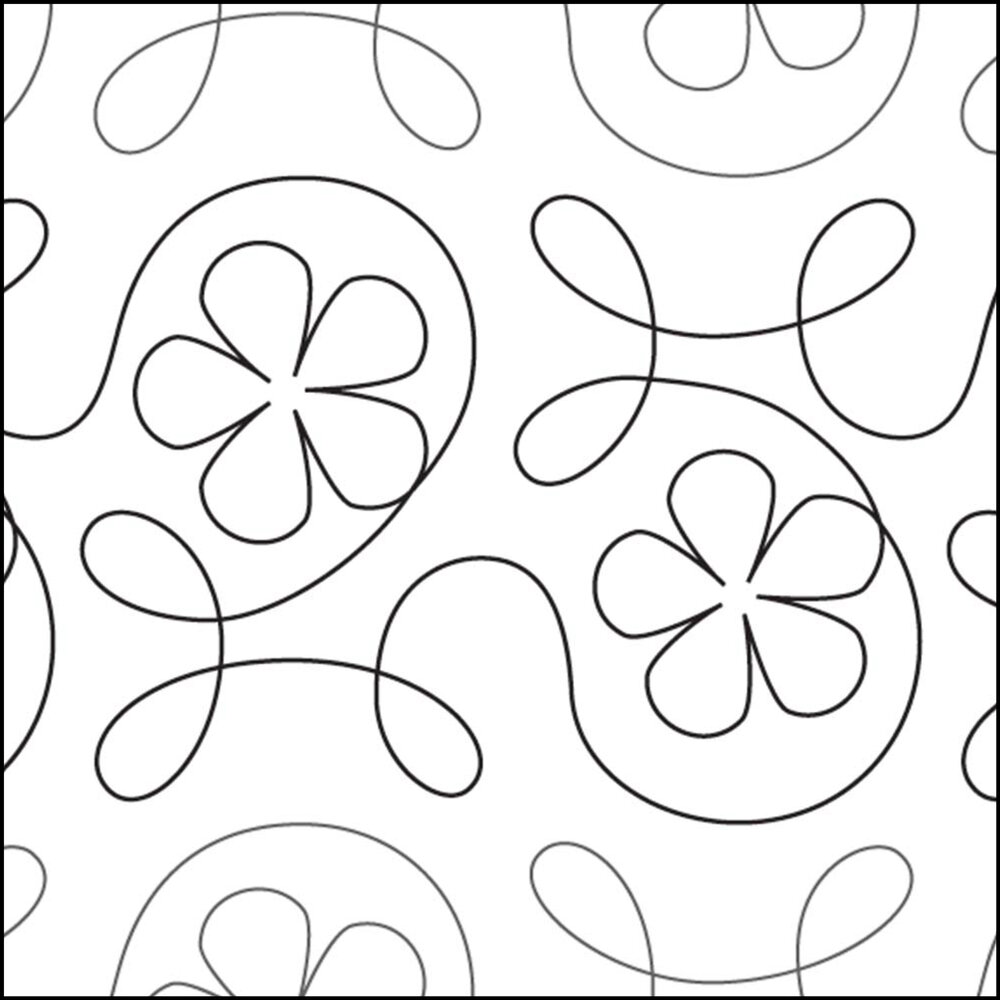 Ginger flower â trace creek quilting