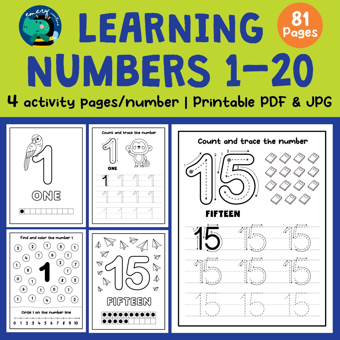 Learning numbers from