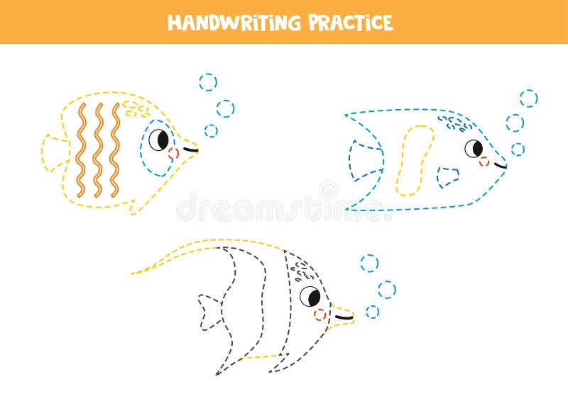 Tracing fish stock illustrations â tracing fish stock illustrations vectors clipart