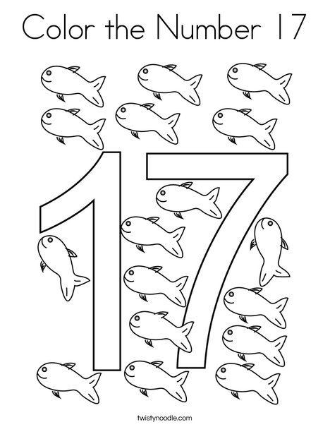 Color the number coloring page numbers preschool printables numbers preschool numbers for kids