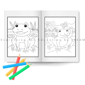 Frogs coloring pages fun drawingsfun animalprintableseasy to print