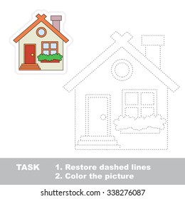 Trace house kids images stock photos d objects vectors