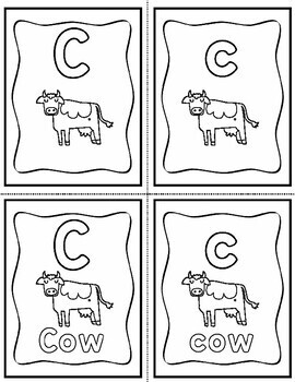 Letter c alphabet pack