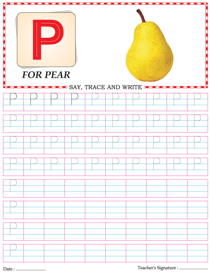 Capital letter writing practice worksheet alphabet p download free capital letter writing practice worksheet alphabet p for kids best coloring pages