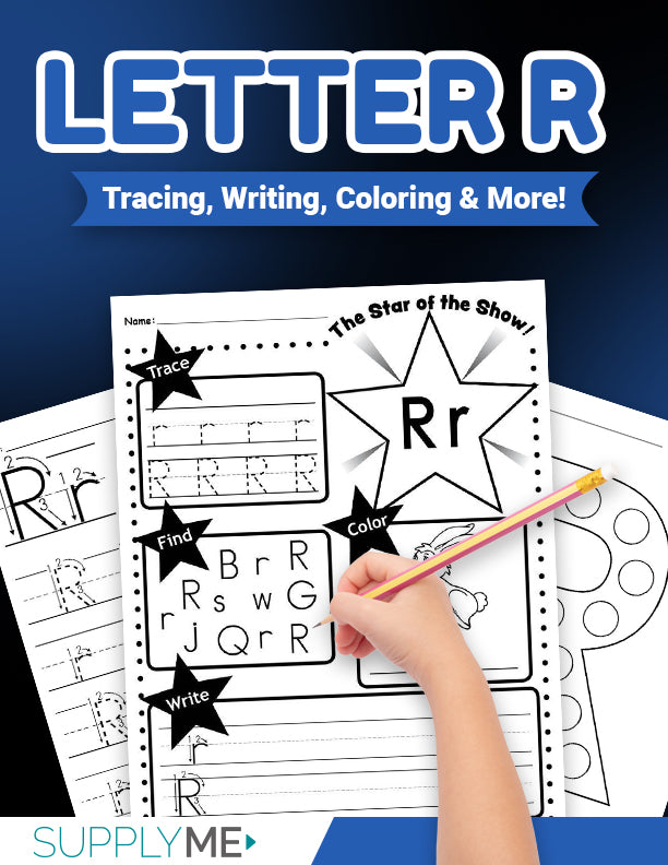 Letter r worksheets bundle