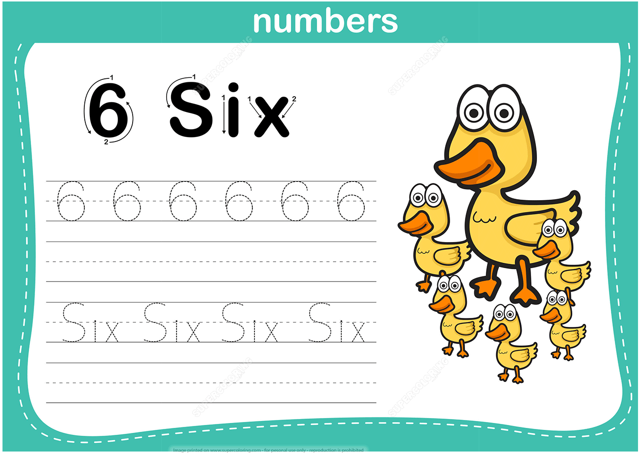 Number tracing worksheet free printable puzzle games