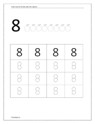 Worksheet for number