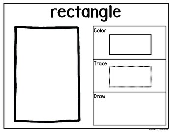 Shape color trace draw by enchanting little minds tpt