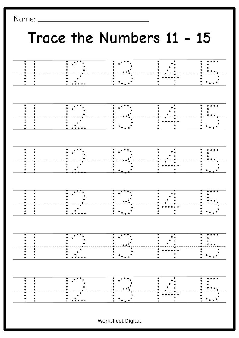 Printable numbers