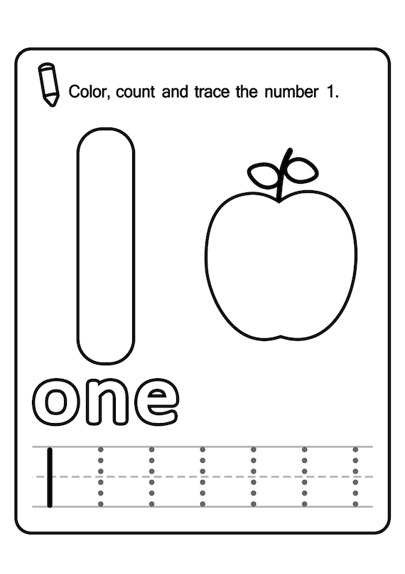 Color count trace number pages numbers