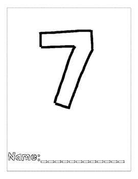 Number color and trace number book by kelly berkley tpt