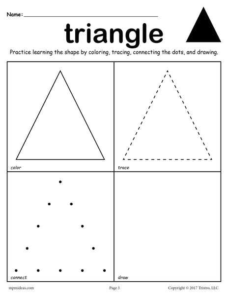 Triangle worksheet