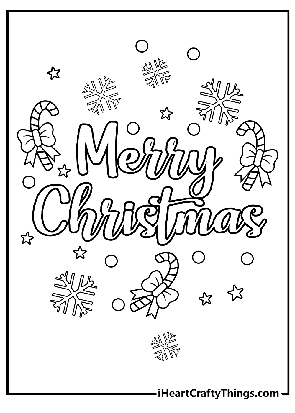 Christmas coloring pages free printables