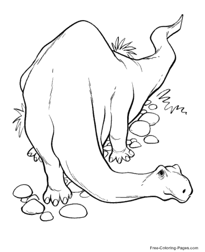 Dinosaur coloring pages