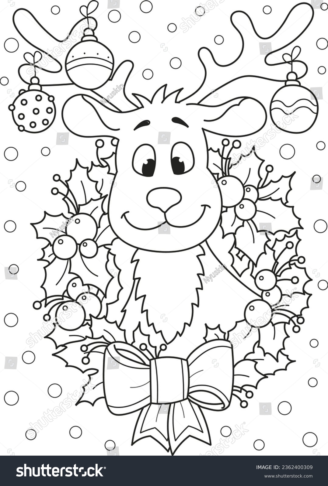 Thousand christmas coloring pages royalty