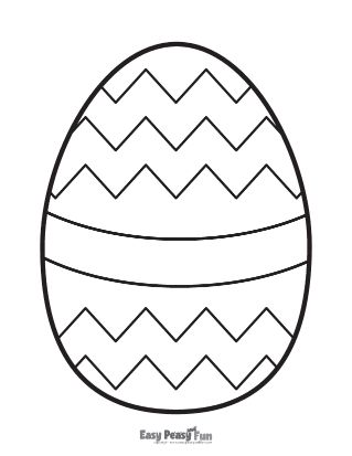 Easter egg coloring pages â printable coloring pages