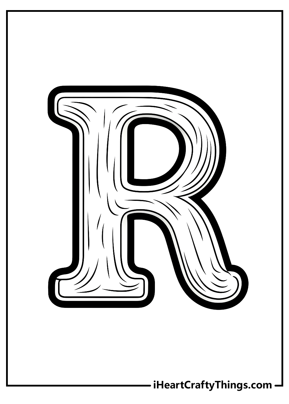 Letter r coloring pages free printables