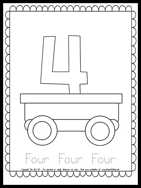 Train number coloring page free printable â the art kit