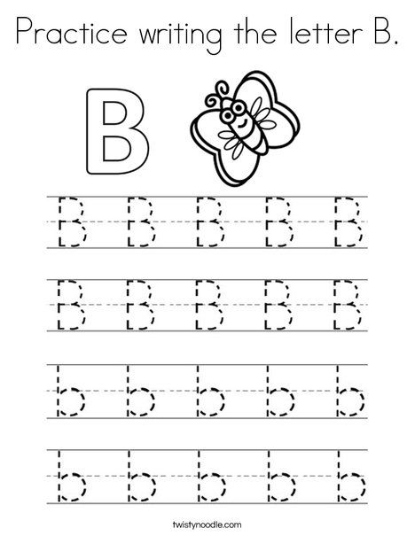 Practice writing the letter b coloring page letter b coloring pages alphabet writing practice writing practice