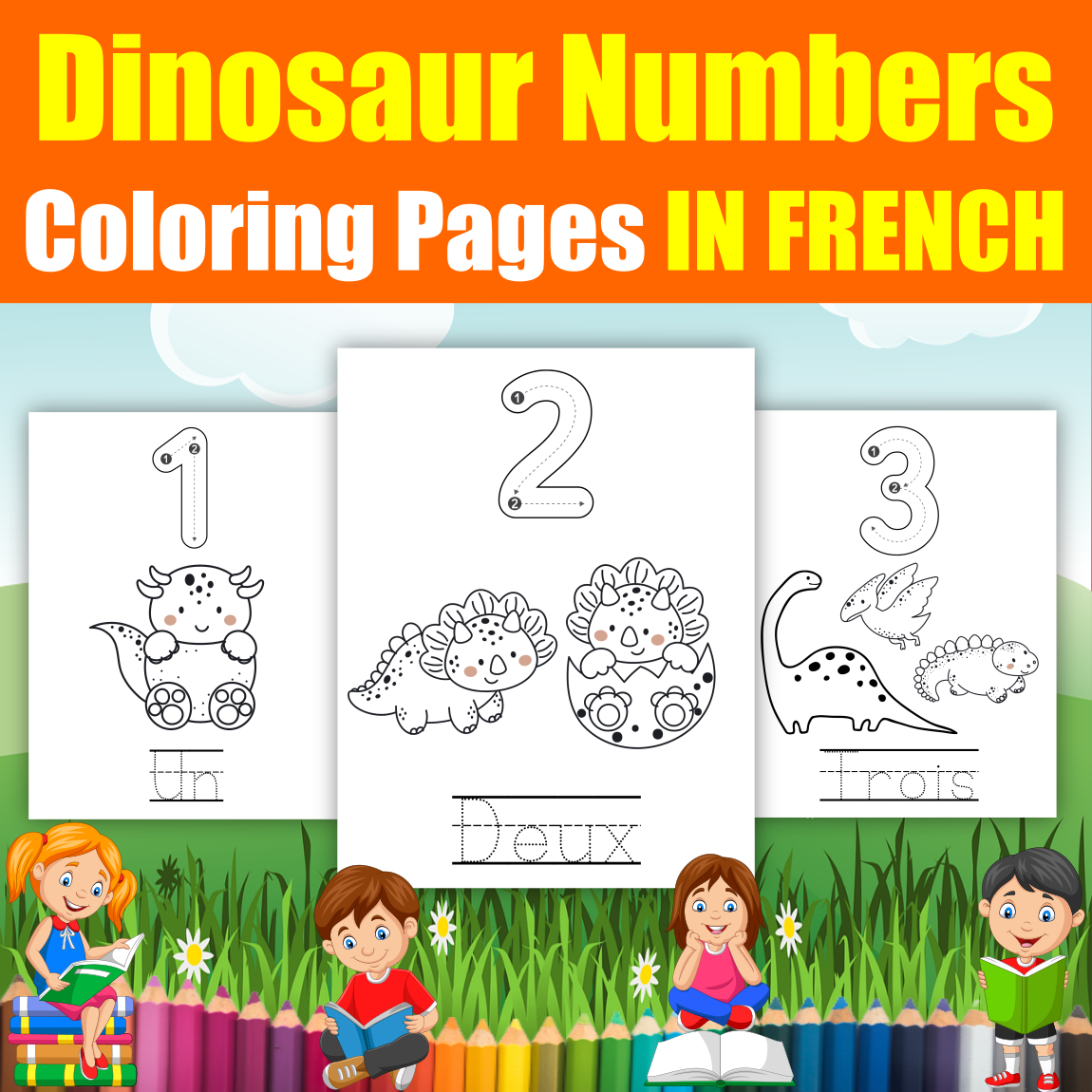 Dinosaur numbers in french