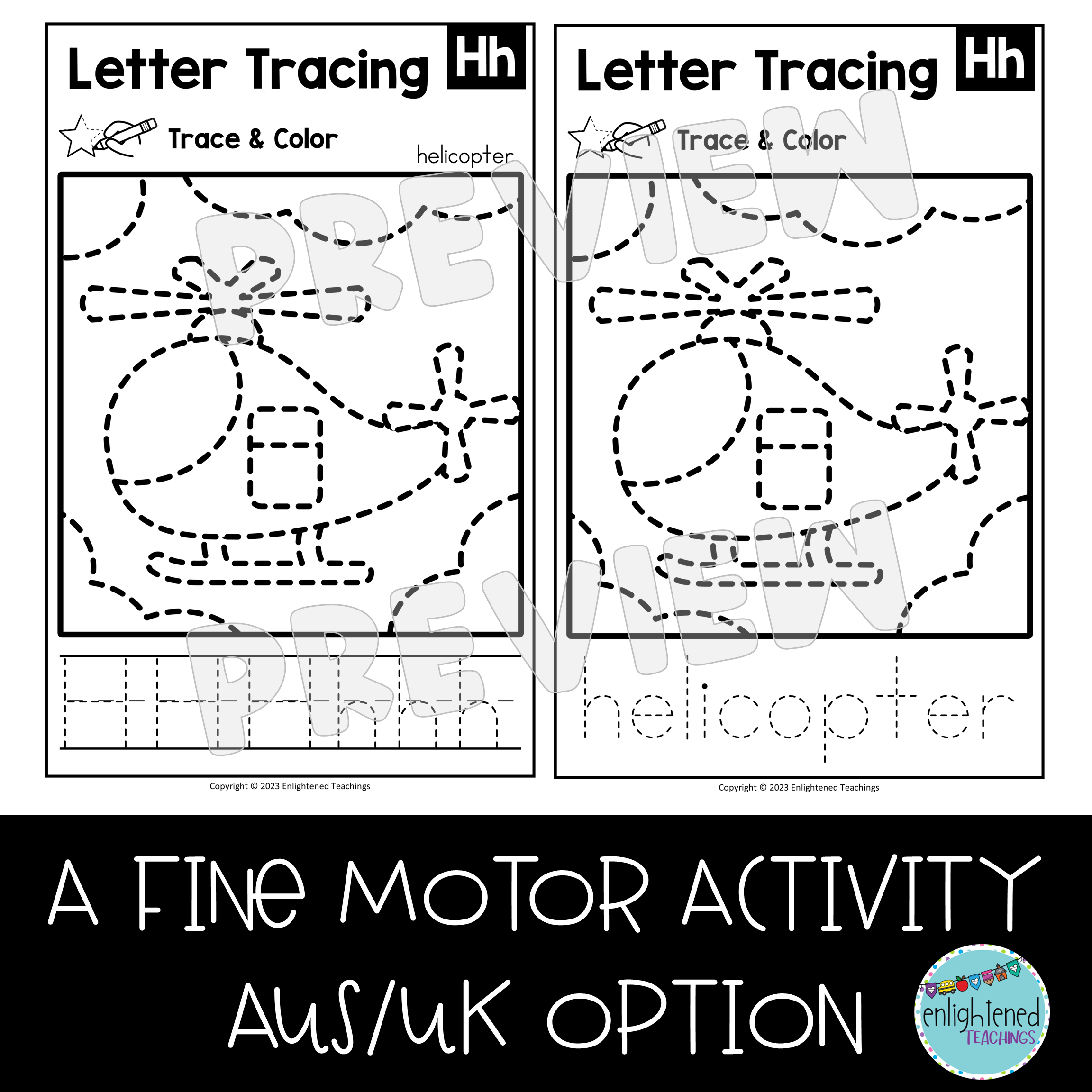 Letter h tracing worksheets letter tracing mats letter h trace color made by teachers