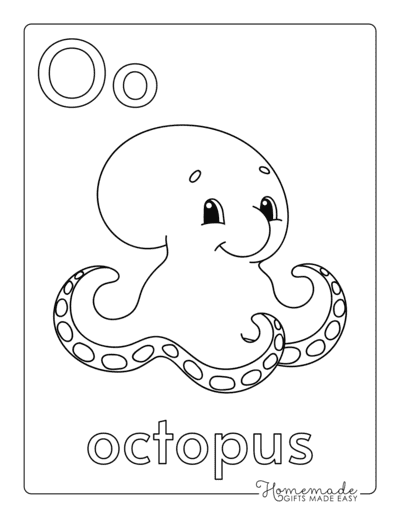 Free printable alphabet coloring pages for kids