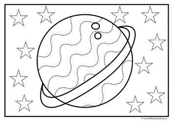 Planet tracing lines