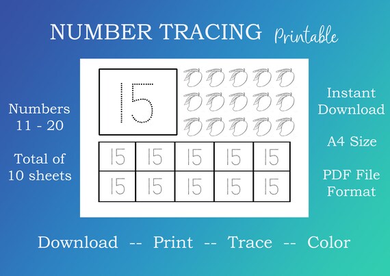 Number worksheets