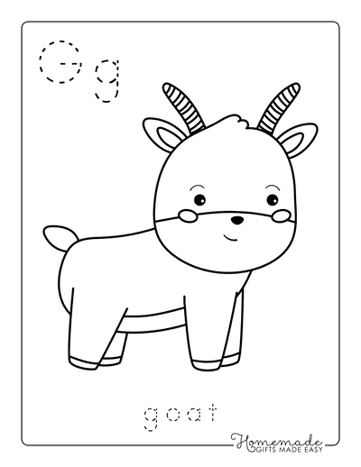 Free printable alphabet coloring pages for kids