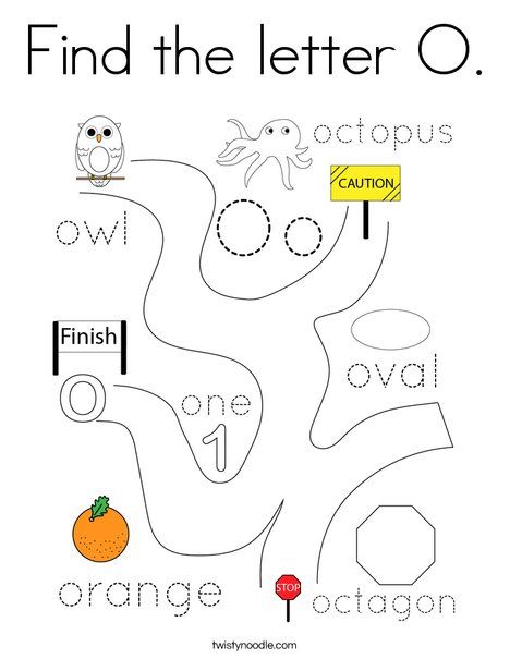 Find the letter o coloring page in mini books coloring pages alphabet preschool