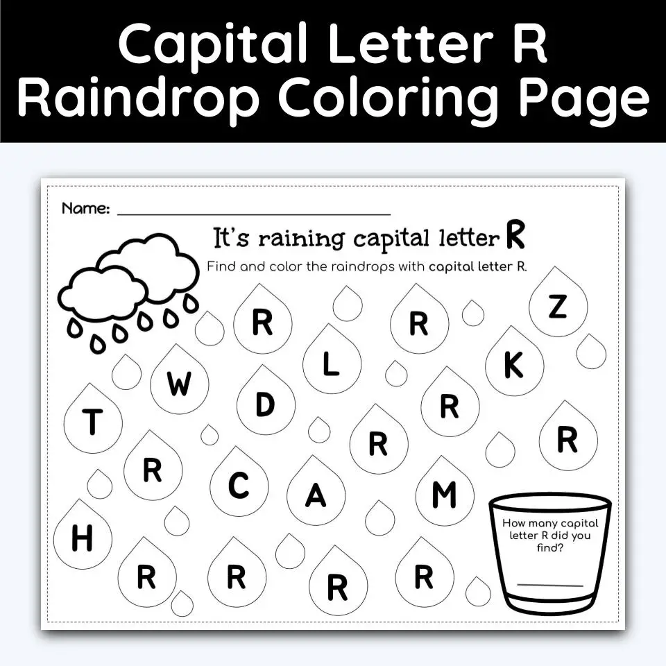 Capital letter r