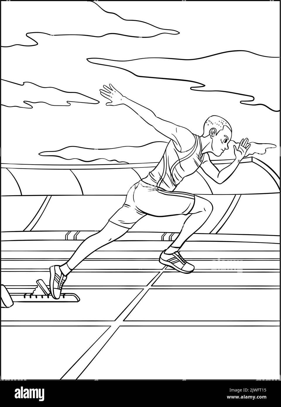 Coloring page for kids hi