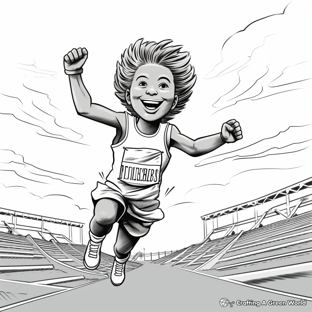 Olympic coloring pages