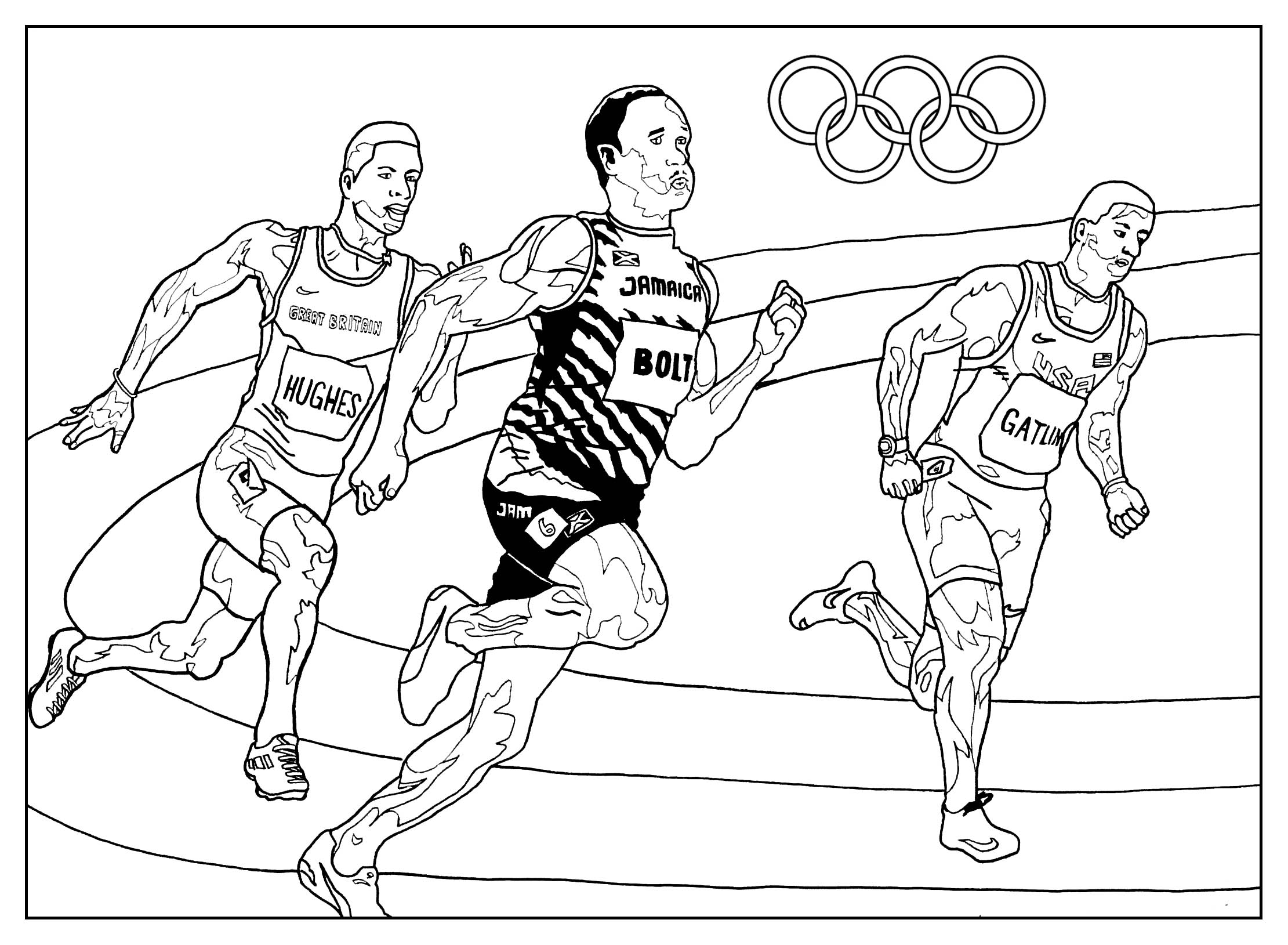 Olympic games to print for free