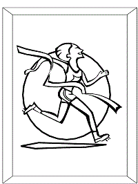 Sports coloring pages and posters