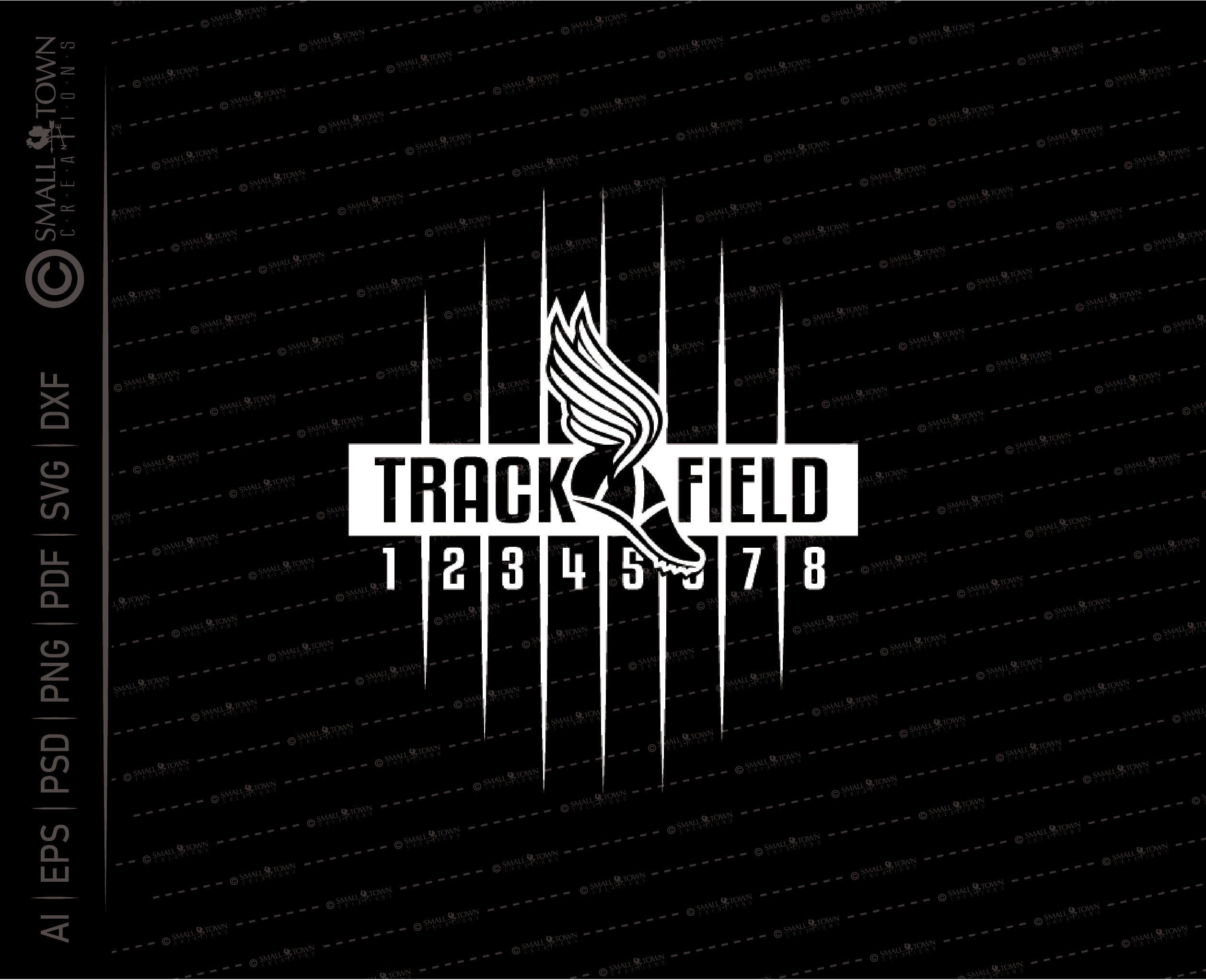 Track and field svg track team track coach track shoe track personal use file smalltownnecreations