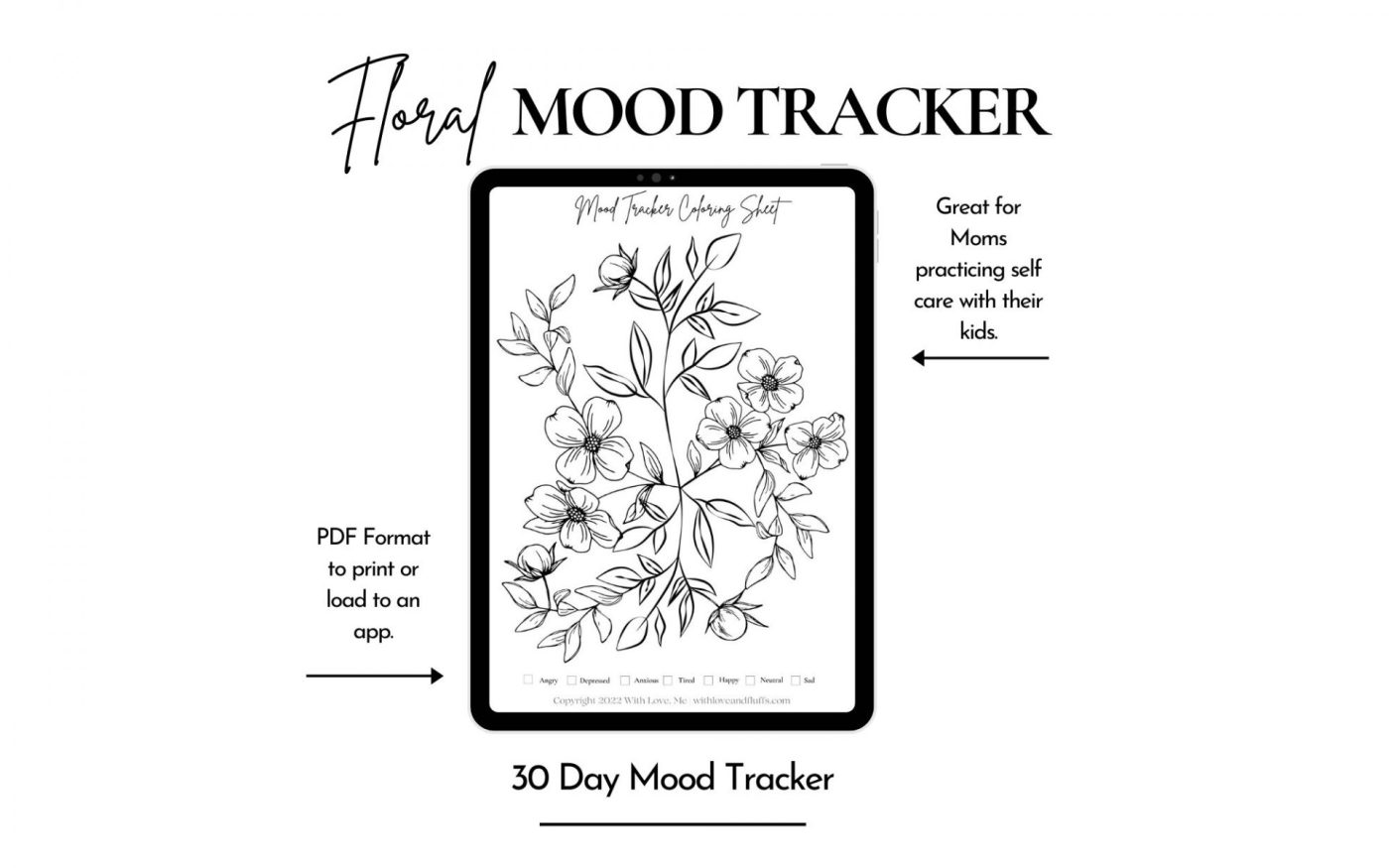 Floral mood tracker