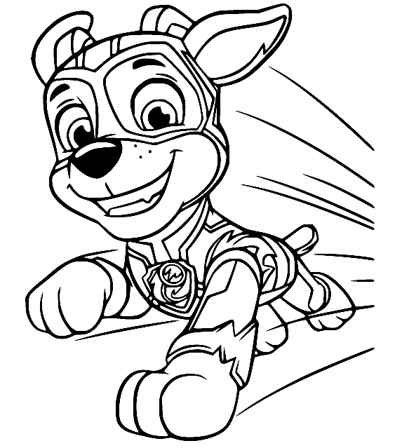 Tracker paw patrol coloring pages printable for free download