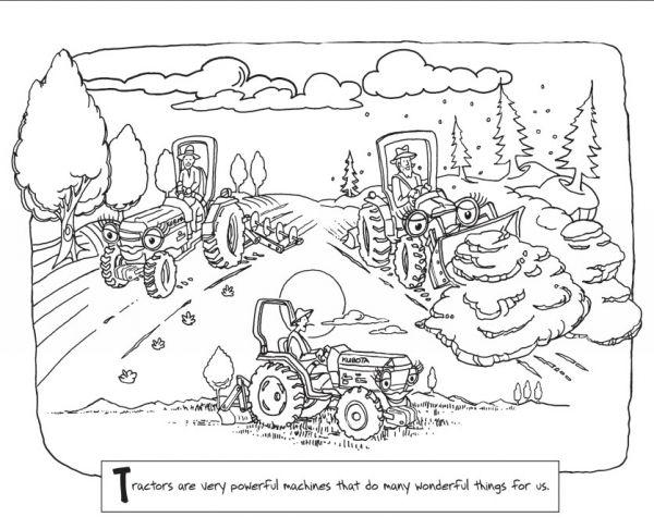 Download tractor coloring pages bingham equipment pany arizona