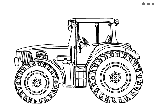 Tractors coloring pages free printable tractor coloring sheets