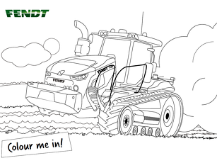 Tractor coloring pages