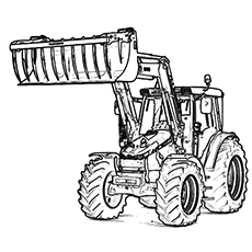 Top free printable tractor coloring pages online