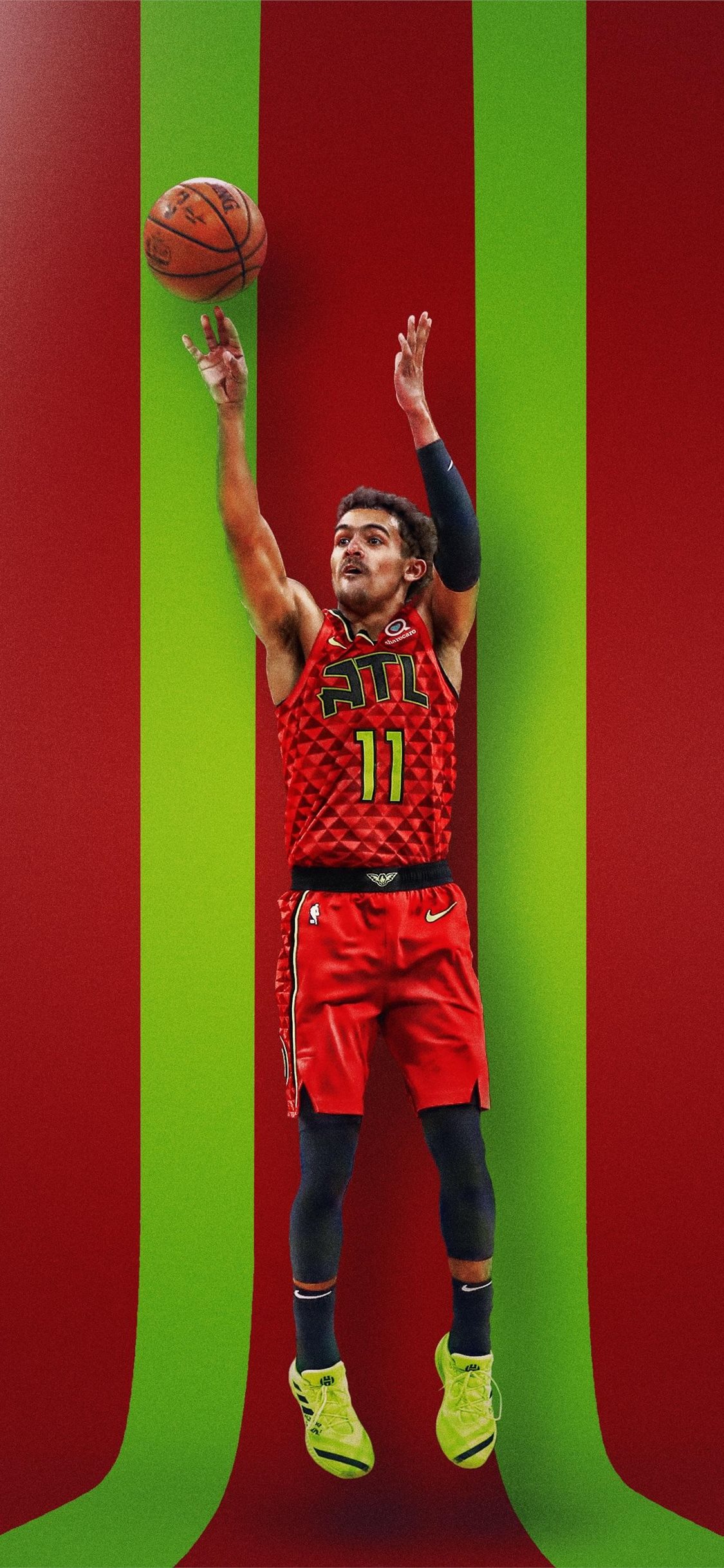 بوعّوف on X: #Wallpaper - Trae Young B&W : #TrueToAtlanta