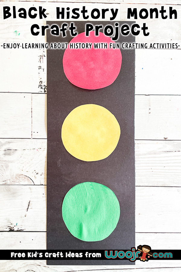 Black history month preschool art project garrett morgans traffic light woo jr kids activities childrens publishing