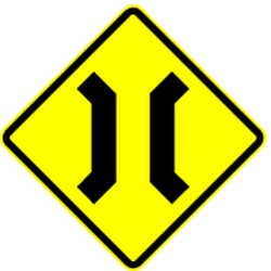 Road and traffic signs in mexico