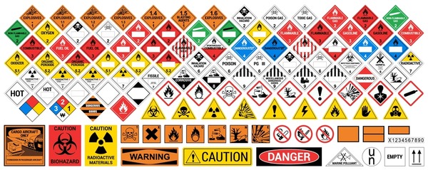 Danger sign royalty