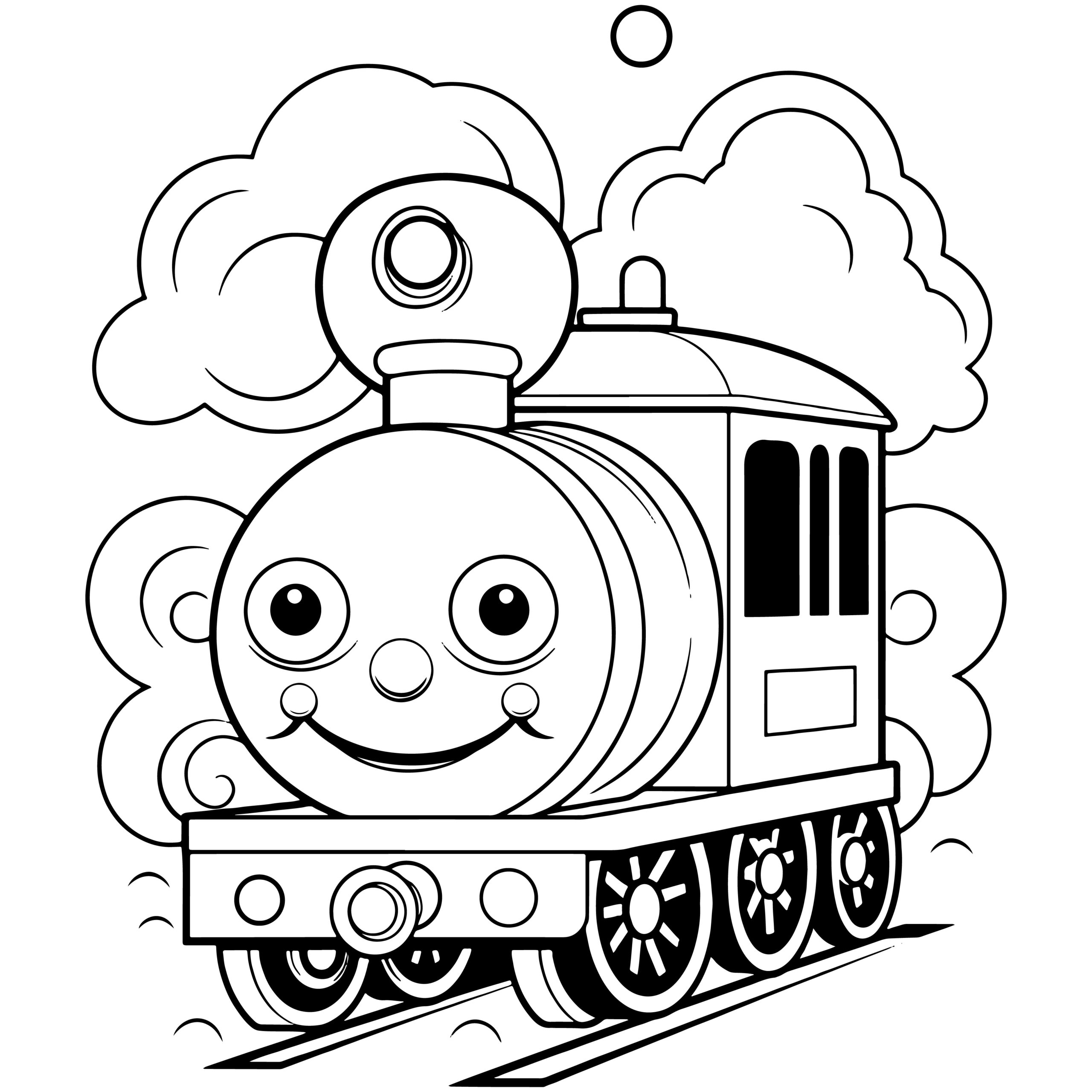 Train coloring book train coloring pages for kids made by teachers