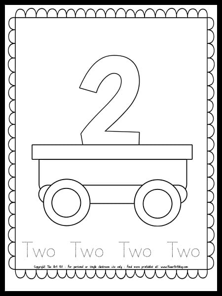 Train number coloring page free printable â the art kit