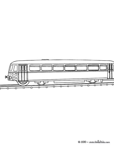 Old rail car coloring pages