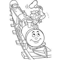 Top free printable train coloring pages online